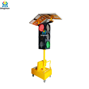 Feux de signalisation routière mobiles à énergie solaire 100/200/300 mm RVB pour intersection temporaire - Product Image 2