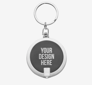 Tùy chỉnh logo tiếp thị Vòng LED Móc khóa quà tặng khuyến mãi doanh nghiệp sự kiện kinh doanh ánh sáng lên phụ kiện - Product Image 4