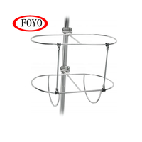 Support de pare-battage double FOYO en acier inoxydable 304, support de pare-chocs, quincaillerie marine durable pour accessoires de bateau/yacht/kayak