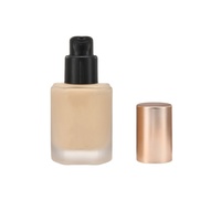 Fond de teint liquide mat longue tenue personnalisé, contrôle du sébum, fini naturel, semi-couvrant