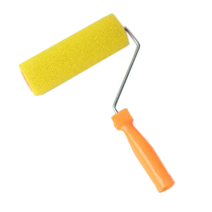 Outils de décoration : Rouleau de <span class=keywords><strong>peinture</strong></span> <span class=keywords><strong>éponge</strong></span> texturé jaune de 4, 6, 9 pouces, manchon de texturage rugueux pour murs extérieurs - Product Image 4
