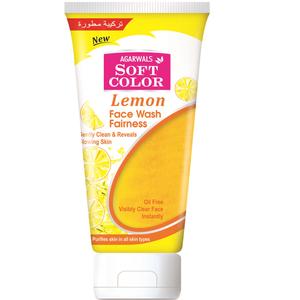 Nettoyant pour le visage au citron Nettoyant pour le visage à base de plantes enrichi d'extraits naturels - Product Image 1