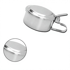 Gobelet à expectorations en acier inoxydable 450 ml, modèle DE-2674, pour hôpital, usage médical et chirurgical, prix abordable, classe 1 - Product Image 2