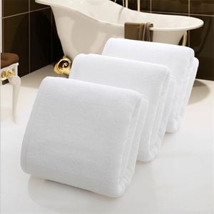 Toalla de Baño Blanca de Lujo al por Mayor con Logotipo 70*140 para Hotel - Product Image 3