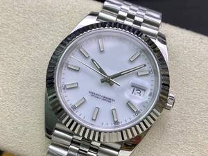 Reloj de Lujo de Super Calidad, Mecánico, Resistente al Agua, 41 mm, Acero CFactory 904l, Movimiento 3235, 126-334, Correa Jubilee - Product Image 2