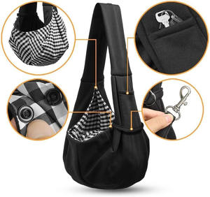 Free sample Wholesale Dogs Cats Carrier Sling Shoulder Folding Convenient Handbag Luxury Neoprene <b>Pet</b> <b>Travel</b> <b>Bag</b> - Product Image 2