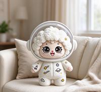 Peluche Astronaute Spatiale Douce Kawaii Personnalisée OEM Jouet en Peluche Décoration Maison pour Vente en Gros