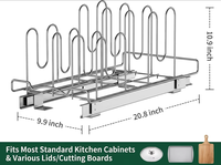 Étagère de rangement de cuisine coulissante en fer de haute qualité, non pliable, moderne, robuste, multifonctionnelle, rectangulaire, pour la vaisselle