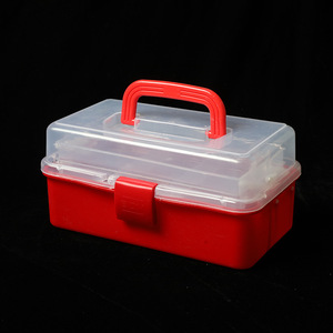 Scatola di immagazzinaggio trasparente moderna materiale PP 5kg capacità di un pezzo del campione cassetta degli attrezzi per gioielli Nail Art accessori Hardware - Product Image 2