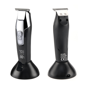 เครื่องตัดแต่งหนวดเคราไฟฟ้าสำหรับผู้ชาย แบบชาร์จได้ ใบมีดสแตนเลสแบบ Zero Gapped แบตเตอรี่ 1600mAh พร้อมไฟ LED สำหรับใช้ในบ้าน - Product Image 2