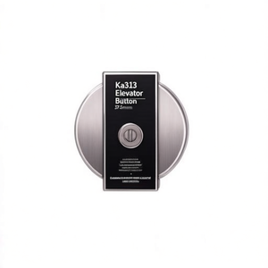 ปุ่มลิฟต์ Ka313 ขนาด 37.5 มม. DC24V สวิตช์กลมโลหะพลาสติก อะไหล่ลิฟต์ - Product Image 1
