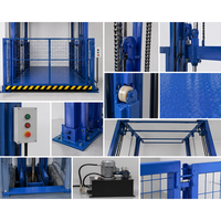 Plateforme élévatrice de marchandises robuste sur mesure 3m 6m 10m - Élévateur industriel électrique certifié pour la manutention des marchandises en usine et en entrepôt