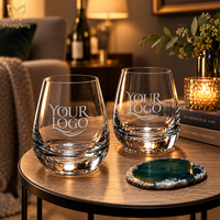 Gobelet en verre à whisky en cristal à l'ancienne verres de roche à Base lourde pour boire un cadeau de liqueur de cocktail pour les amateurs de whisky
