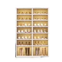 Étagère à chaussures multi-niveaux, grande capacité, stable, durable, pour la maison, la chambre, le dortoir, l'entrée, armoire de rangement pour chaussures