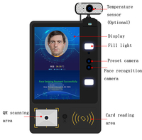 Écran tactile de 7 pouces avec reconnaissance faciale, validateur POS pour bus, Cardlan CL-A818, prend en charge le système d'exploitation Android avec caméra intégrée