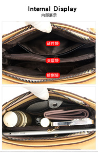 Fashion New Designer Crossbody Bags High Quality PU Leather Shoulder Messenger Bag Casual <b>Totes</b> Luxury Women Handbags and Purses - Product Image 6