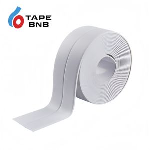 <span class=keywords><strong>Cinta</strong></span> de calafateo <span class=keywords><strong>para</strong></span> inodoro, tira de sellador de Base impermeable autoadhesiva, <span class=keywords><strong>cinta</strong></span> de sellado <span class=keywords><strong>para</strong></span> <span class=keywords><strong>fregadero</strong></span> de baño, blanco - Product Image 1