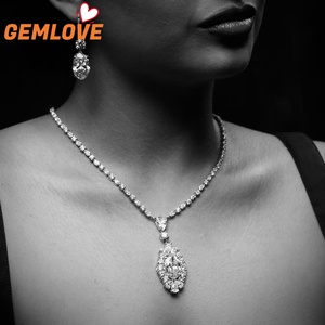 Collares de Diamantes al por Mayor, Regalos para Fiestas, Joyería para Mujer, Collares de Moda, Accesorios con Colgante de Diamantes - Product Image 1