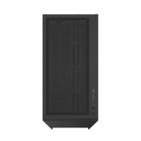 Ruix P31 Plus(Mesh) Mid Tower Gaming PC Case E-ATX Tempered Glass & Mesh Panel Lightweight USB Port Desktop Computer Case
