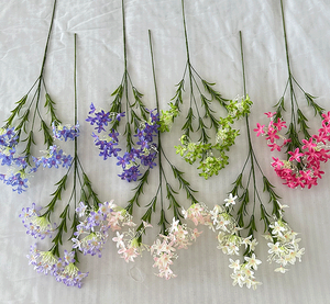 Venta al por mayor de flores de geranio de colores, ramo de boda, <span class=keywords><strong>geranios</strong></span> <span class=keywords><strong>artificiales</strong></span>, <span class=keywords><strong>geranios</strong></span> <span class=keywords><strong>artificiales</strong></span> para boda, venta al por mayor de La K-0121 - Product Image 1