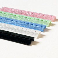 Luxuriöser Transparenter Acryl-Mahjong-Reihenmesser Standard US-Größe Präzisionsgegossenes Klares Design für Amerikanische Mahjong-Spieler