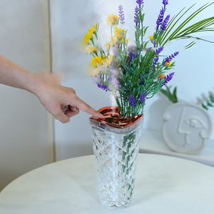 Chất lượng cao 800ml <span class=keywords><strong>Mini</strong></span> USB độ ẩm không khí cầm tay tinh thể đầy màu sắc ánh sáng ban đêm LED khuếch tán độ ẩm cho trẻ em - Product Image 3