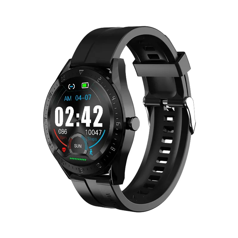 New K60 smart watch sports round touch screen multi smart watch BT call heart rate tracker smart watch