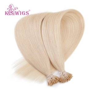 Cheveux Remy Chinois 100% Naturels en Gros, I-TIP, Cuticules Alignées, Vierge, Double Drawn, Doux, Sans Perte, Couleur Mèches Blanches, Lisses Naturels - Product Image 4