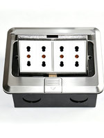 Prise de sol FUPAI de type T en acier inoxydable avec marquages de style italien FP-145A