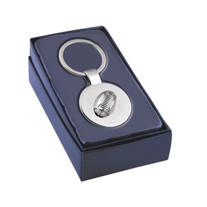 Porte-clés mousqueton ballon de rugby tendance, logo personnalisé, en métal émaillé et cuir, pour décoration de clés - Product Image 3