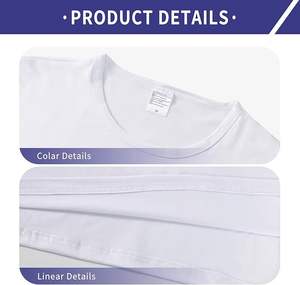 Camiseta de manga larga para hombre Unisex sublimación almacén de EE. UU. Envío <span class=keywords><strong>Gratis</strong></span> camisetas de sublimación de manga larga de poliéster pesado - Product Image 3