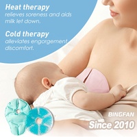 Almohadillas de Gel Frío/Calor para Terapia Mamaria, Precio de Fábrica, Almohadillas de Compresión Fría/Caliente para Alivio de la Lactancia, con Certificación CE