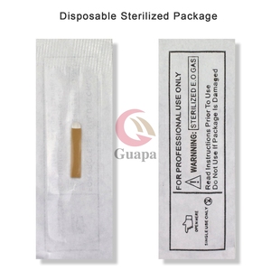 Nuevas Cuchillas de Microblading <span class=keywords><strong>Flex</strong></span> Lamina Tebori U-304 de 18U, Acero Inoxidable 18, Agujas <span class=keywords><strong>Nano</strong></span> de 0.18mm para Maquillaje Semipermanente de Cejas Finas - Product Image 6