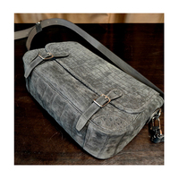 Sac à bandoulière en cuir de crocodile véritable de style mode personnalisé de haute qualité pour hommes