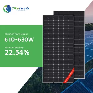 Rotterdam Stock Trina Longi Jinko JA Solar Great Price Solarmodule 610W 615W 620W 625W 630W Tiger Neo N-Type Solar Panels