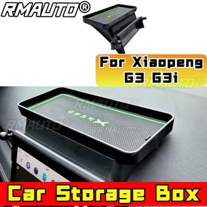 Central <b>Control</b> Screen Phone <b>Holder</b> Storage Box Paper Towels ETC Sunglasses Storage Rack Interior Body Kit For Xiaopeng G3 G3i - Product Image 1