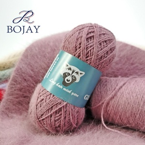 Bojay-hilo mezclado <span class=keywords><strong>de</strong></span> nailon para tejer a mano, suéter <span class=keywords><strong>de</strong></span> bebé <span class=keywords><strong>de</strong></span> lujo, 60% <span class=keywords><strong>Angora</strong></span>, 40% - Product Image 2