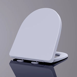 HP100, Goodone salle de bains couvercle de cuvette de <span class=keywords><strong>Wc</strong></span> à fermeture douce PP housse de siège de toilette moderne en plastique - Product Image 1