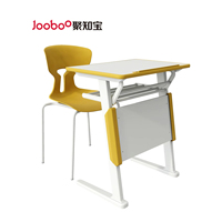 Ensemble de table et de chaise en métal pour salle de classe élémentaire, confortable, durable, écologique, design moderne, mobilier scolaire