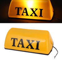 Publicité personnalisée Taxi Top boîte à lumière affichage de toit aimant Taxi signe toit
