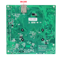 2025 ELSKY Offre Spéciale M219H Core 1.99GHz J1900 Processeur DDR3 MSATA Linux Mini-itx Carte Mère 12V Alimentation