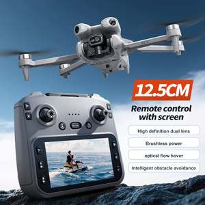 Dron GT50 2.4G Antiinterferencias, Plegable, sin Escobillas, con Cámara Dual Gran Angular 4K, EIS, Pantalla de 4.3 Pulgadas, WIFI FPV, para Principiantes en Fotografía Aérea - Product Image 4