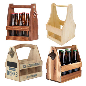Portabottiglie in legno, - Product Image 2