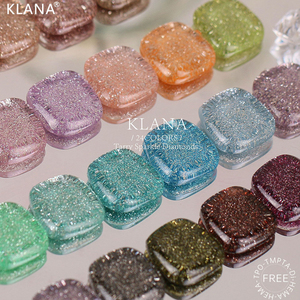 เจลทาเล็บสตาร์ไลท์ไดมอนด์ 24 สี ปลอดสาร HEMA เงาฉ่ำวาว สำหรับร้านทำเล็บ  ระคายเคืองต่ำ ใช้กับยูวีเจล - Product Image 3