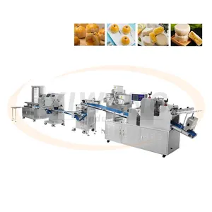 Fully Automatic Bread Making Machine Filled Bread Production Line For Commercial Bun Hamburger Shortcake Pancake Making Machine