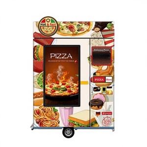 Máquina Expendedora de Pizza Inteligente con Pantalla Táctil SDK, Múltiples Métodos de Pago, Cumple con ADA, Capacidad para 69 Pizzas, Tamaños de Pizza de 8/10/12 Pulgadas, Autolimpieza - Product Image 1