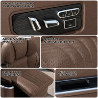 Siège de voiture modifié en cuir Nappa matelassé diamant pour Toyota Land Cruiser LC300 LC200, aménagement intérieur VIP
