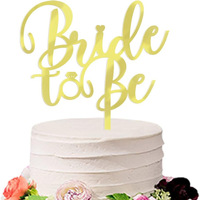 Kuchendekoration im "Ins"-Stil für die zukünftige Braut zur Dekoration einer Junggesellinnenabschieds-Party Hochzeitstorten-Topper