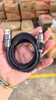Cable de Carga Rápida USB 4 en 1, 240W, con Pantalla Digital E-Marker, Cable Multiusos con Trenzado de Nailon para Teléfono, Tableta y Portátil