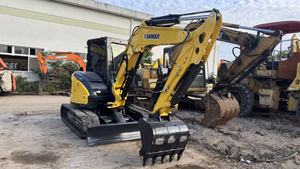 Mini-excavatrice Yanmar de 5 tonnes de poids opérationnel, moteur Cummins, capacité de la benne de 0,4 m³, équipement de construction sur chenilles - Product Image 5